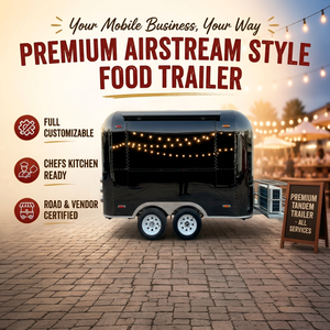 Nouvelle conception, camion de cuisine mobile en acier inoxydable de 3,5 mètres, personnalisé, avec chariot de restauration rapide, remorque alimentaire - Product Image 6