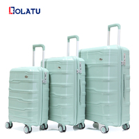 2024 nouveau Design prix usine haute qualité PP Trolley valise roulant coque dure Spinner bagages voyage valise ensemble