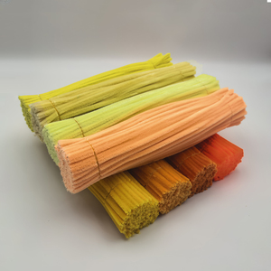 55 màu sắc Chenille thân cây 100pcs limpia pipas mờ Gậy craftpastel tinsel Fluffy ống chất tẩy rửa thủ công quà tặng đồ chơi giáo dục - Product Image 5