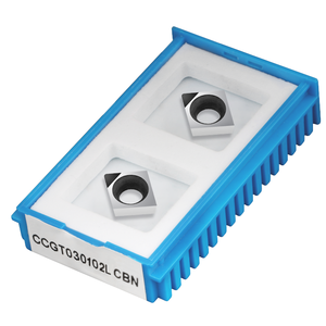 Ccgt030102 CNC máy công cụ cắt kim cương tungsten carbide CBN <span class=keywords><strong>pcbn</strong></span> chèn cho độ cứng matrical - Product Image 2
