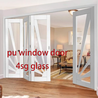 Proveedor de Ventanas de PU, Perfil de Fibra de Vidrio FRP de Dimensiones Personalizadas, Perfil de Extrusión GRP Ligero para Soporte de Infraestructura