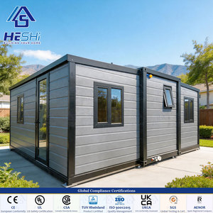 10000 Unidades Entregadas, Desplegable en 1 Hora, Casa Contenedor Expandible de 78 m² y 40 Pies, 1, 2, 3, 4, 5 Dormitorios, Cocina, Casa Galvanizada de Lujo - Product Image 1