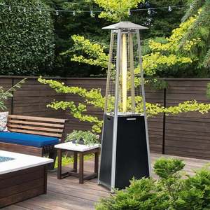 <span class=keywords><strong>Chauffage</strong></span> au <span class=keywords><strong>gaz</strong></span> propane portable en forme de tour avec tube en verre, de bonne qualité, autoportant, en acier inoxydable pour terrasse - Product Image 1