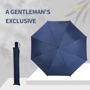 Plegable en 2 partes con revestimiento negro |   Paraguas Publicitario Automático para Negocios, Protección Solar y Contra la Lluvia - Product Image 2