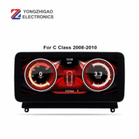 10,25 pulgadas Android 11 8 Core Gps pantalla estéreo Multimedia REPRODUCTOR DE Dvd piezas de coche W204 pantalla Android para Mercedes Benz Clase C
