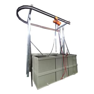 粉体塗装塗装装置用アルミニウムプロファイル浸漬タンク化学前処理バス金属表面洗浄システム - Product Image 4