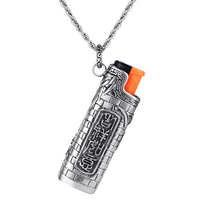 Mode nouveau Offre Spéciale en acier inoxydable collier bijoux homme en acier inoxydable briquet chaîne pour hommes avec pendentif