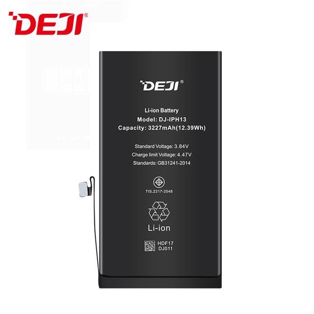 DEJI Strong Power Li Polymer Battery Ti IC Ce Fcc Rohs MSDS Approved Replacement Smartphone Battery for iPhone 13