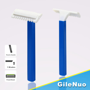 Maquinilla de afeitar de alta calidad hoja única con peine - Product Image 2