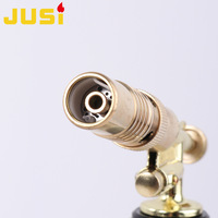 JUSI219 Mingchuan – Lance-flammes à cassette, réchaud portable coupe-vent pour camping et barbecue en extérieur