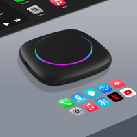 Meihua CarPlay Android 13 AI Box Adaptador automático inalámbrico Bluetooth 5,0 Soporte para Netflix/YouTube/TikTok Streaming Video