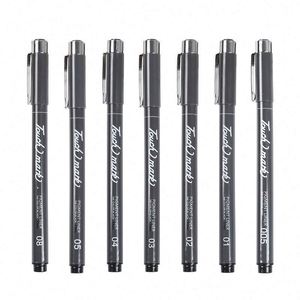 Stylos micro-pointe, stylos à encre noire de précision pour le dessin et le croquis - Product Image 2