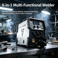 Machine à souder multifonctionnelle MIG MAG MMA LIFT TIG 220V pour l'usine Stahl Werk MIG200DPP, livraison directe depuis l'entrepôt allemand