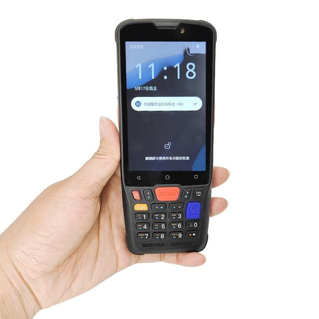 JINGXIN Handheld Pda Rugged Mobile Data Terminal Touch Screen Pdas Android Wireless Barcode Data Collector for Inventory