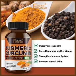 Extrait de Curcuma de Haute Qualité – Curcuminoïdes pour la Santé Cérébrale, Articulaire et Cardiaque – Capsules de Curcuma et Curcumine - Product Image 5