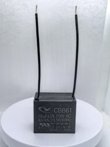 UL เครื่องฉีกแบบตัวเก็บประจุ250VAC 28uF CBB61ตัวเก็บประจุแบบรักษาตัวเองได้สำหรับจักรเย็บผ้า - Product Image 2