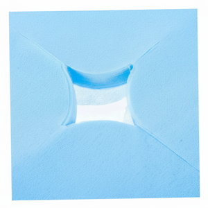 Hygiène 100pcs Masques Non-tissé Tissu Visage Lit Oreiller Serviette Couverture Visage Trou Tapis Blanc Massage - Product Image 1