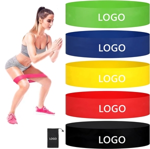 Karet Mini gelang Loop Gym latihan rumah latihan elastis peregangan pita Loop - Product Image 1