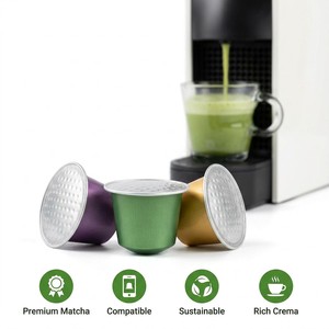 Cápsulas de Té Verde Matcha de Marca Privada ODM - Cápsulas de Matcha 100% Puro de Grado Ceremonial para Venta al por Menor - Product Image 6