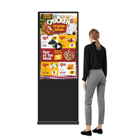 Écran numérique LCD intérieur de 43 pouces Totem OEM ODM Media Player 2K Équipement publicitaire Affichage publicitaire
