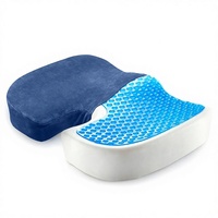 Coussin de siège ergonomique confortable pour soulager la douleur, coussin de siège de bureau antidérapant en mousse à mémoire de forme orthopédique