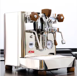 Machine à expresso LELIT <span class=keywords><strong>BIANCA</strong></span> V3, 1 groupe, double chaudière, PID, pompe rotative, E61, pression de 9 bars, minuterie intégrée, levier de réglage de la pression - Product Image 3