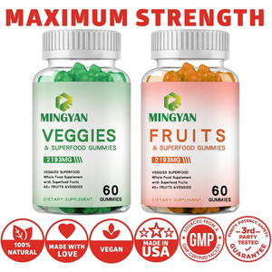 Gomitas de Superalimentos OEM/ODM: Combinación de Frutas y Verduras, Suplemento Nutricional de Alimentos Integrales para el Bienestar - Product Image 3