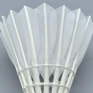 BWF-zertifizierter Turnier-Qualität Federball aus Gänsefeder für professionelles Spielertraining - Product Image 5