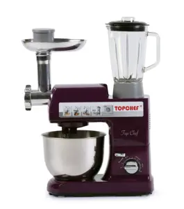 1300W 5L elektrikli tezgah mikseri Blender ve kıyma, 1.5L blender mikser