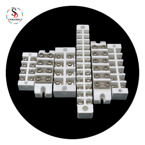 Conector de bloque de terminales de cerámica de esteatita de alta frecuencia de aislamiento eléctrico para conexión de cable - Product Image 1