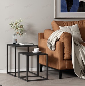 Scandinavian làm tổ bên bảng thiết lập hiện đại Bắc Âu kết thúc bảng lớn và nhỏ tiết kiệm không gian phong cách phòng ngủ phòng khách - Product Image 1