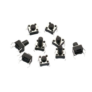 مفتاح تاكت FUGANG TC6601-6610 من المصنع مباشرة، 6×6×ارتفاع قابل للتعديل من 4.3 إلى 28 مم، 1NO، 12 فولت، 0.05 أمبير، <span class=keywords><strong>DIP</strong></span> SMT - Product Image 3
