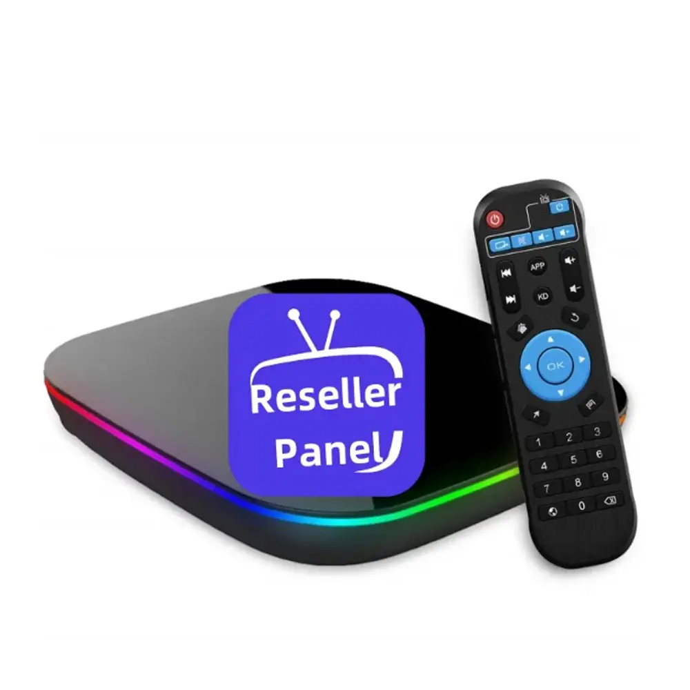 Boîtier IPTV de haute qualité 4K Crystal M3u Test gratuit 1/3/6/12M IPTV moins cher, diffusion en direct stable 4K pour boîtier TV