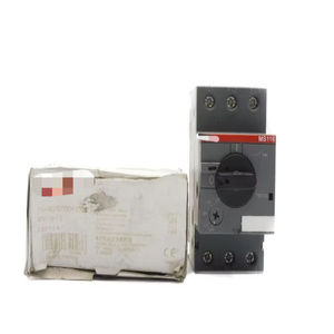 1SAM250000R100เครื่องควบคุมการเขียนโปรแกรม PLC อัตโนมัติสำหรับอุตสาหกรรมคลังสินค้าพร้อมใช้งานของแท้ใหม่5 MS116-1.0 690V 0.63 1.0A - Product Image 1