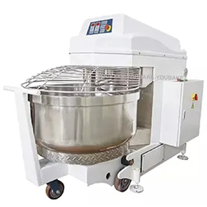 Industry Hight Quality 100 125kg Spiral Dough Mixer Removable Bowl With Lifting Bread Dough Mixer