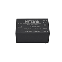 Nouveau module d'alimentation AC/DC Hi-Link 10W HLK-10M05T HLK-10M12T, convertisseur abaisseur AC/DC à sortie 5V, isolation, format compact