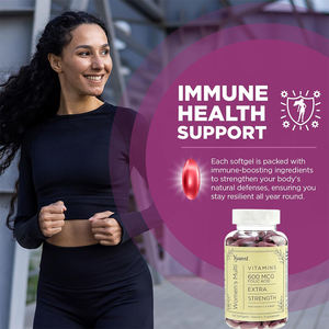 Gélules multivitaminées certifiées pour femmes, favorisant l'énergie et l'humeur, prix usine OEM/ODM, avec dosage personnalisé - Product Image 2