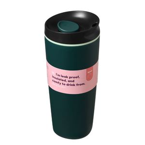 Botella de Agua de Viaje Ecológica de 20 oz, Termo de Acero Inoxidable 304 de Doble Capa, Taza Portátil para Café - Product Image 3