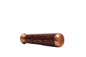 Sustainable Hand-Hammered Conical Copper Water Bottle - Traditional Indian Artisanal Yoga Bottle for Eco-Friendly <b>Living</b> - Product Image 5