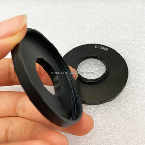 <span class=keywords><strong>C</strong></span> a SM1 SM2 Anillo adaptador de lente de objetivo de microscopio de metal completo 25,4mm a SM1 SM2 Anillos adaptadores de lente de microscopio - Product Image 4