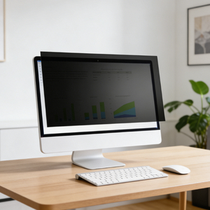 Filtro de Privacidad BOZABOZA Total Shield con Reducción de Luz Azul PB24W B Antideslumbrante con Vista Lateral para Monitor de 24 Pulgadas PET PC/Notebook - Product Image 1