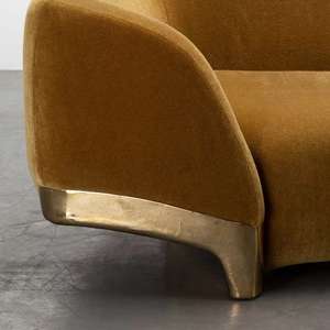 Sofá de tela de diseño minimalista de lujo, sala de estar, simple, moderno, estilo nórdico, <span class=keywords><strong>casa</strong></span> pequeña, creatividad para tres personas - Product Image 4