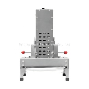 Machine à garnir automatique professionnelle en acier inoxydable pour <span class=keywords><strong>chocolat</strong></span>, 4 lames, 220V, pour la décoration de desserts, pétales, mousses - Product Image 5