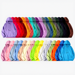Sudaderas con Capucha para Hombre, Color Sólido, Tejido de Algodón, Estilo Casual, Corte Regular, para Otoño - Product Image 1