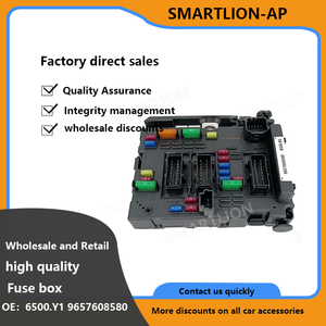 Boîte à fusibles pour voiture 6500.Y1 9657608580 <span class=keywords><strong>BSM</strong></span> B5 6500Y1 Pour Peugeot 206 307 <span class=keywords><strong>Citroen</strong></span> C3 <span class=keywords><strong>C5</strong></span> - Product Image 3