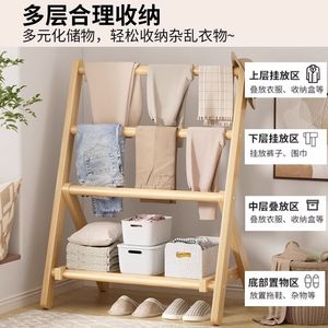 A must-have for storing <b>clothes</b> by the bed at night! Hotel bedside floor-standing <b>clothes</b> <b>rack</b>, bedroom storage <b>rack</b>, and - Product Image 3