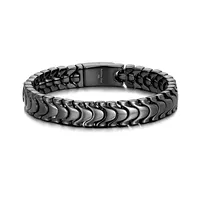 Unique Personalized Multiple Colors Bangle Men's Stainless Steel Chain Link Bracelet Fine Jewelry