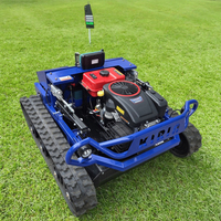 Tondeuse à gazon autonome robotisée avec moteur sans balais 3800 ㎡ /h 800MM 60 °   Tapis de gazon personnalisés à hauteur réglable pour parcs