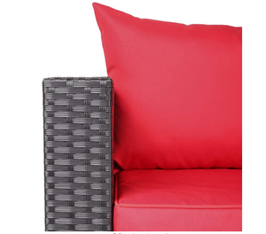 <span class=keywords><strong>Canapé</strong></span> <span class=keywords><strong>de</strong></span> <span class=keywords><strong>jardin</strong></span> <span class=keywords><strong>en</strong></span> rotin <span class=keywords><strong>plastique</strong></span> pour l'extérieur - Product Image 3