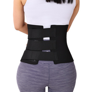 Premium post-liposuctie buikverslankende buikband met hoge elasticiteit, sponsvormende, corrigerende tailletrainer voor vrouwen - Product Image 4